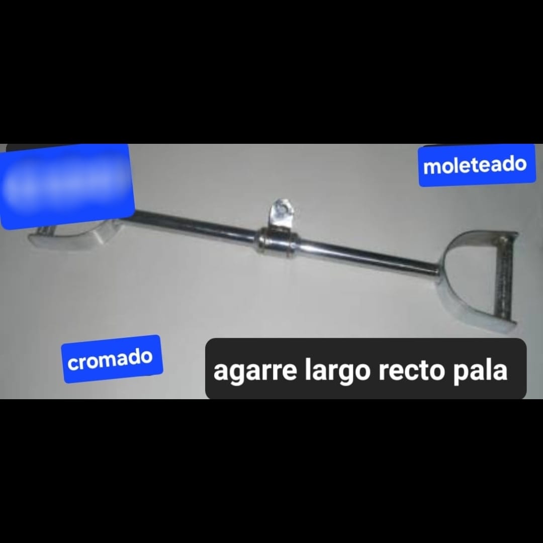 Agarre largo recto pala