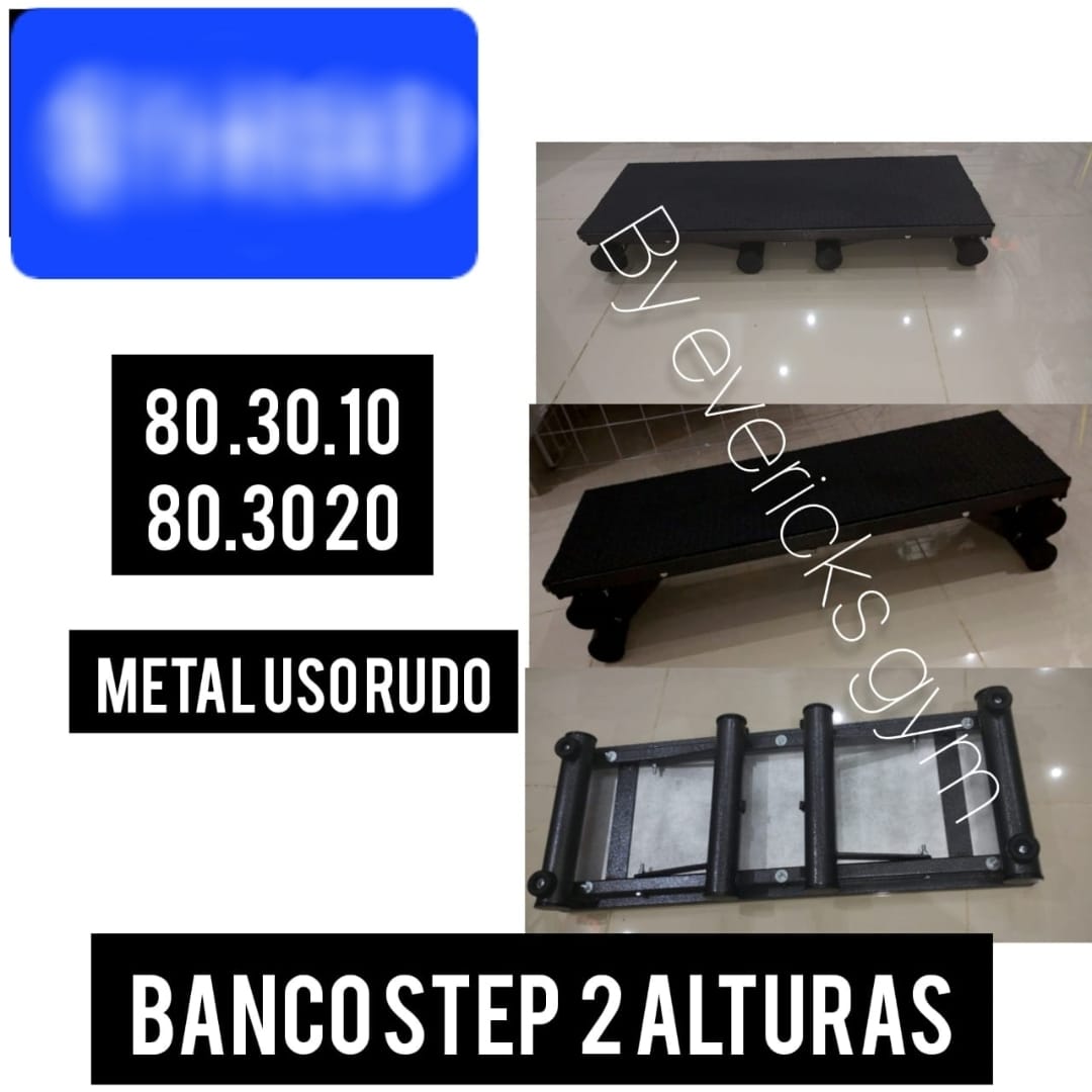 Banco step 2 alturas 