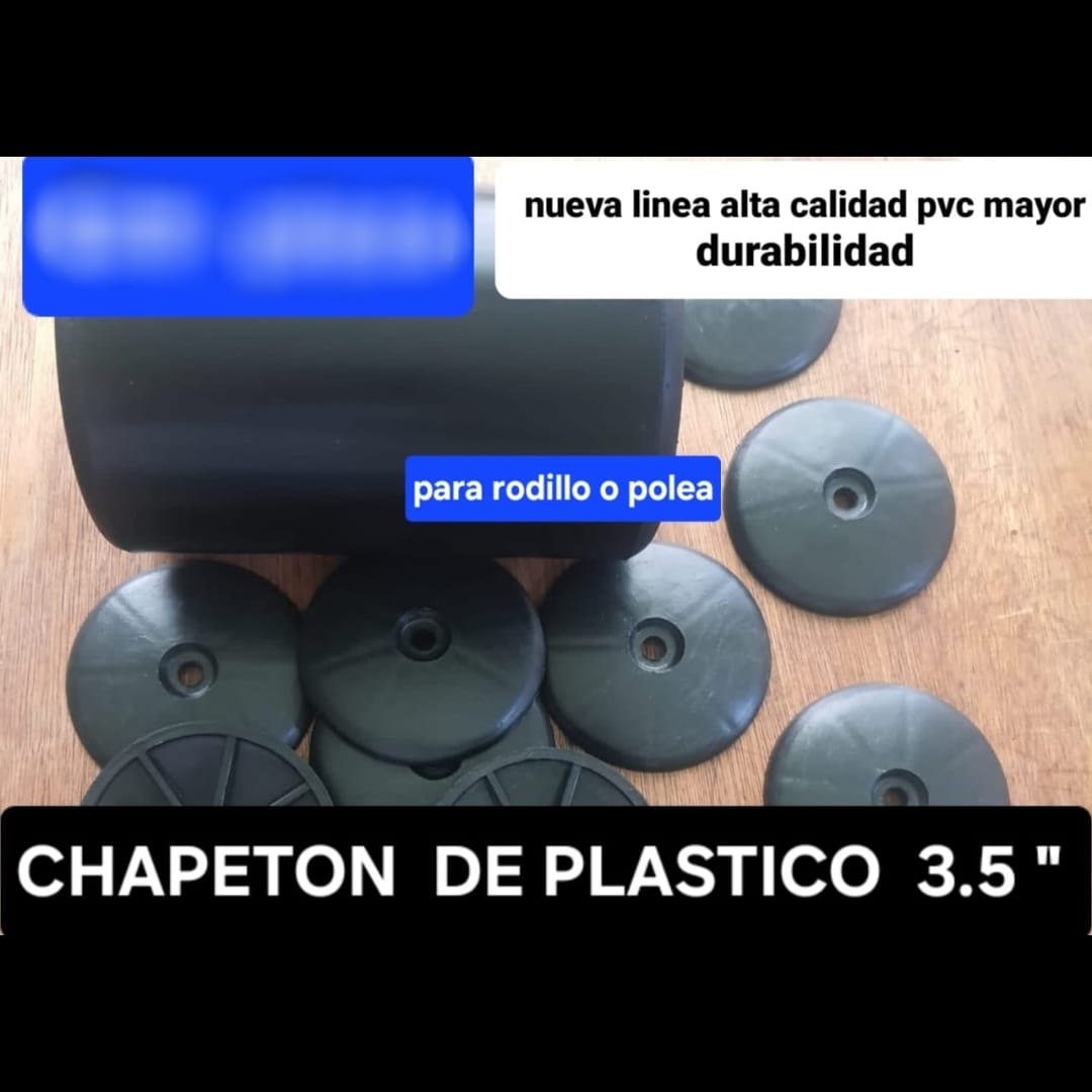 Chapetón de plástico