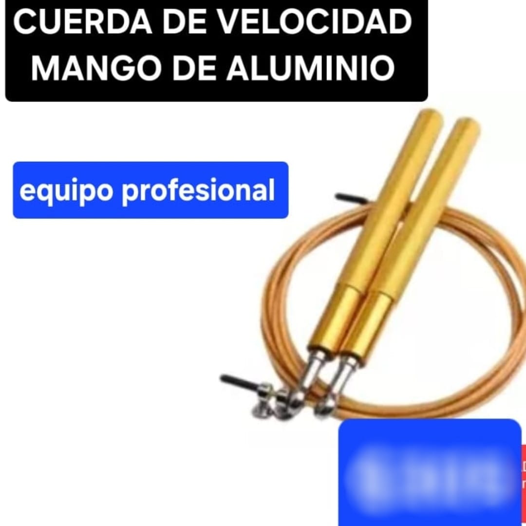 Cuerda de velocidad mango de aluminio