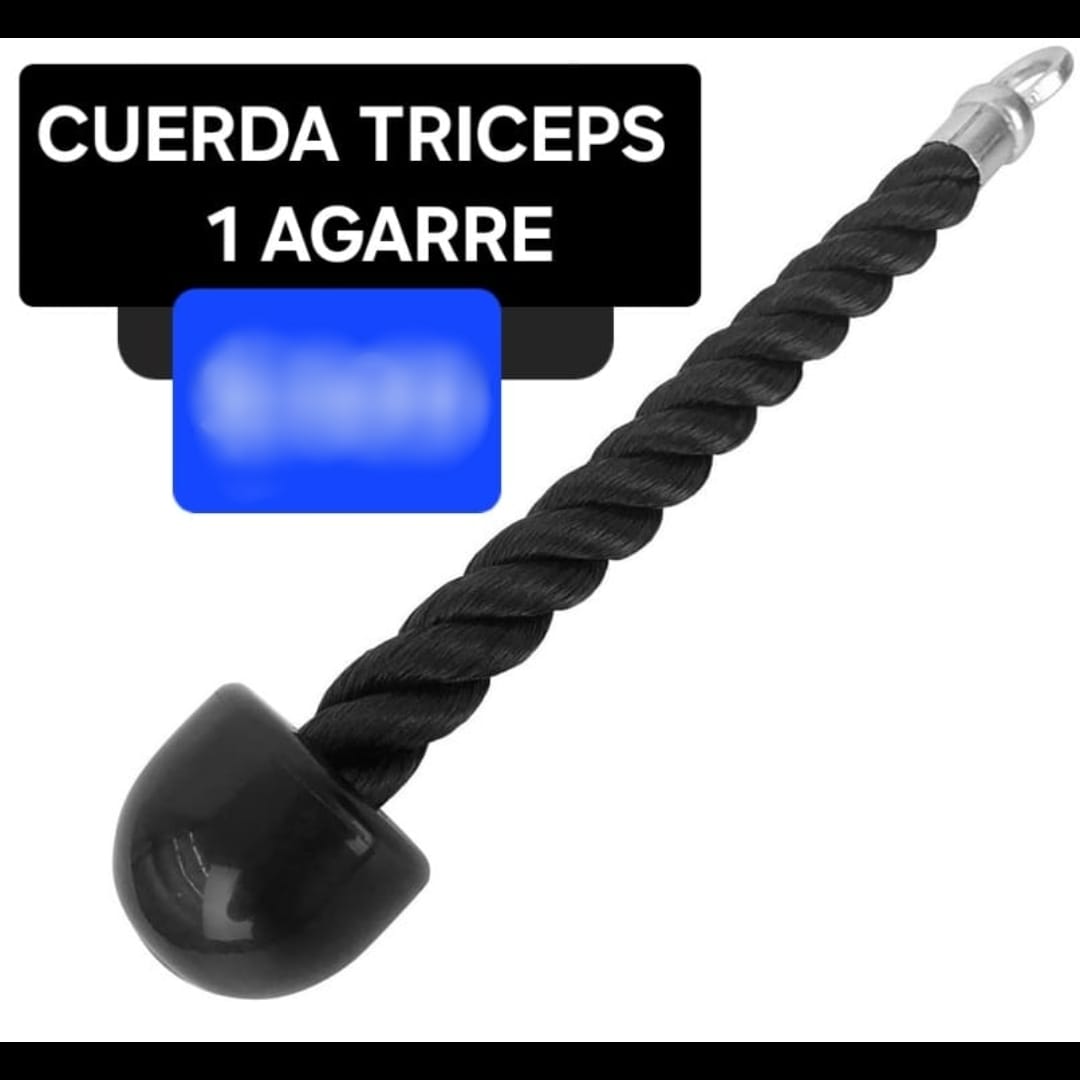 Cuerda tríceps 1 agarre