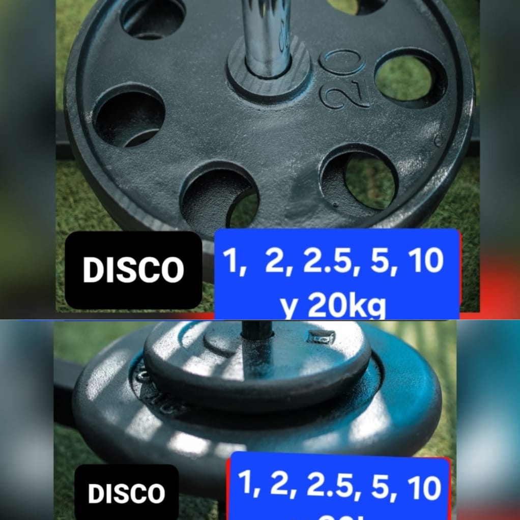 Disco estándar/olímpico x kg