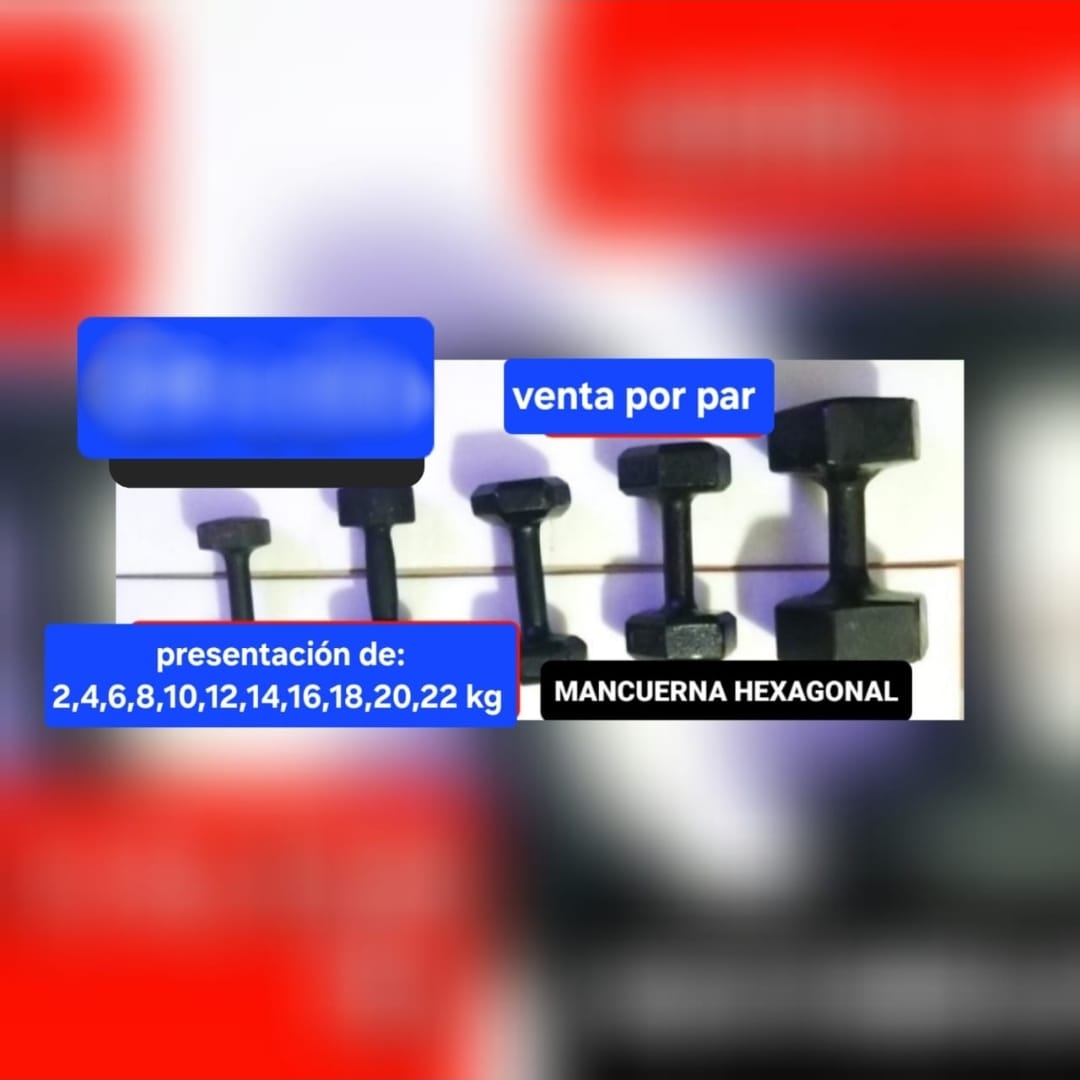 Mancuerna estándar x kilo