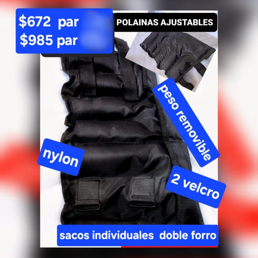 Polainas ajustables par