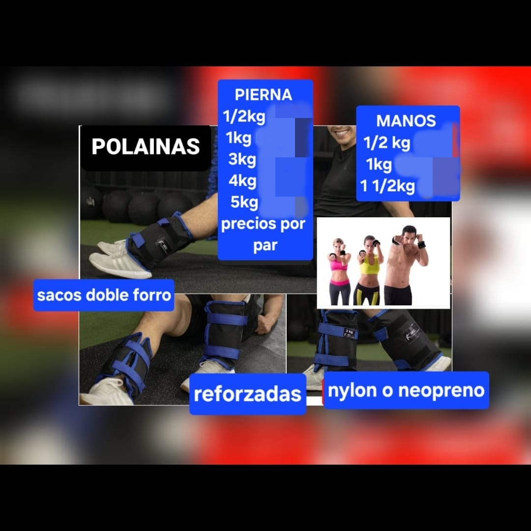 Polainas manos