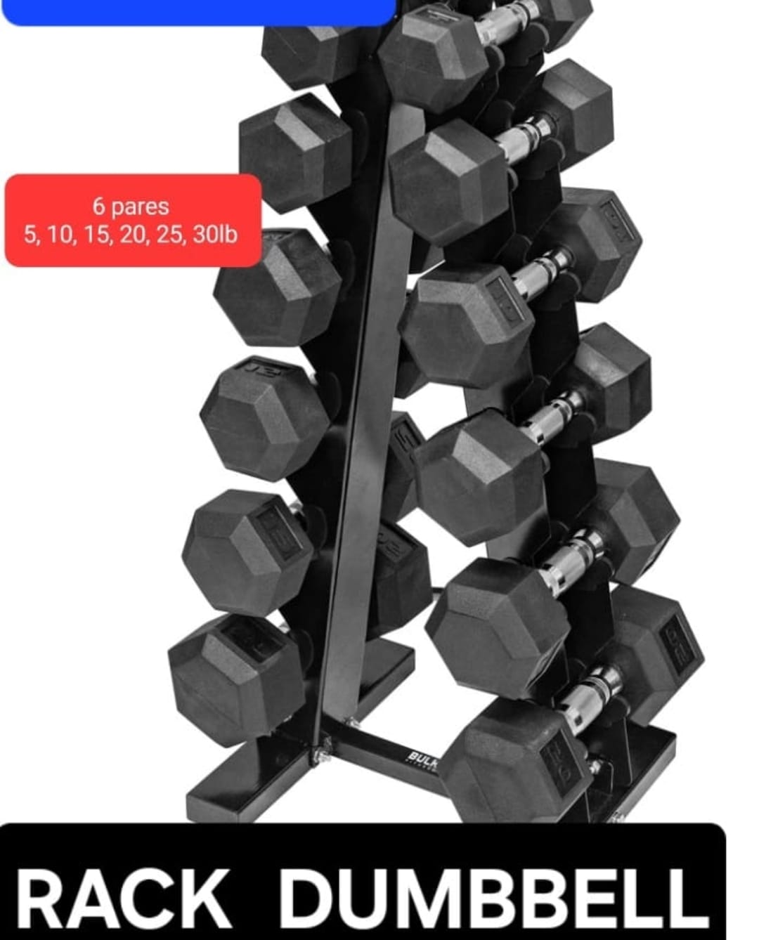 Rack dumbell