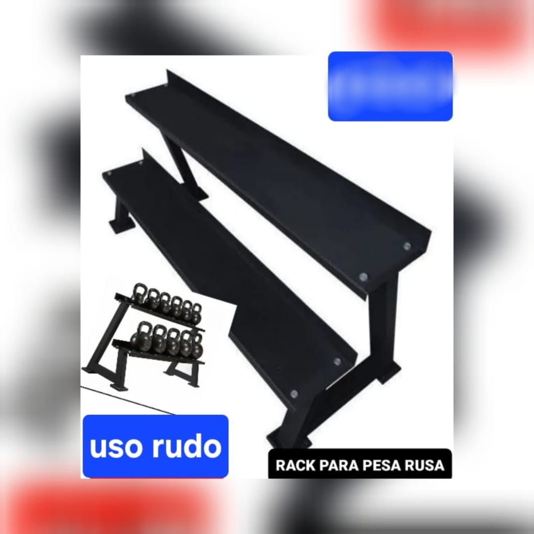 Rack para pesa rusa