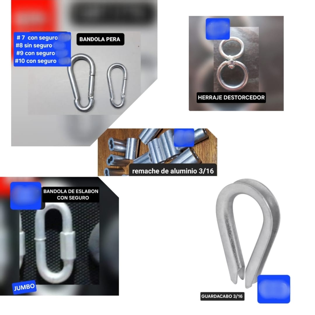 Remache de aluminio 3/16