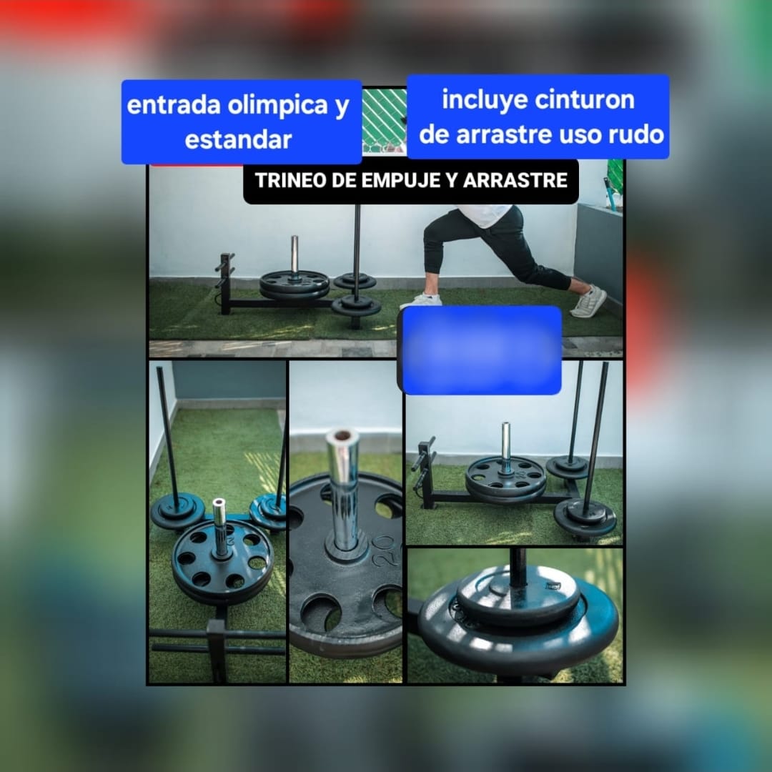 Trineo de empuje y arrastre